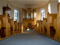 Kirche Buechen - von innen (Foto: Evang. Kirchgemeinde Thal-Lutzenberg)