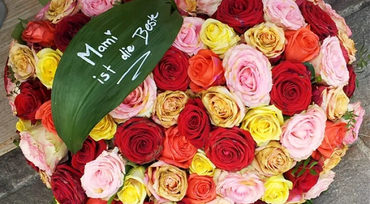 Muttertag (Foto: Werner Näf) Muttertag: Mami ist die Beste (Foto: Werner Näf)