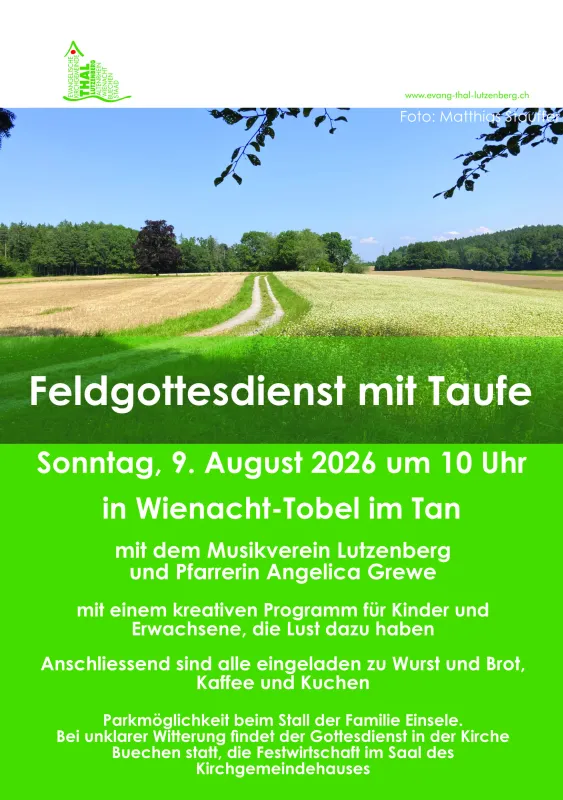 2026 Feldgottesdienst (Foto: KG Thal-Lutzenberg) 2026 Feldgottesdienst (Foto: KG Thal-Lutzenberg)