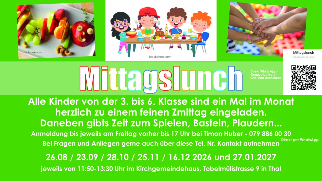 2026 Mittagslunch (Foto: KG Thal-Lutzenberg) 2026 Mittagslunch (Foto: KG Thal-Lutzenberg)