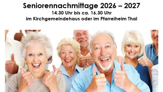 2026_27 Seniorennachmittage (Foto: Barbara Köhler) 2026_27 Seniorennachmittage (Foto: Barbara Köhler)